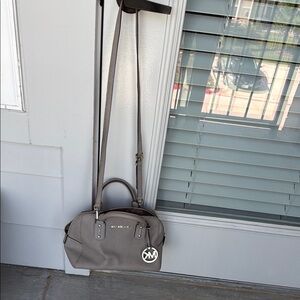 Michael Kors Gray Small Saffiano Leather Tote